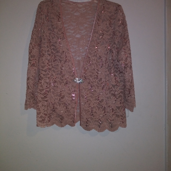 Cindy Lavender/Mauve 2pc sequined dress - Picture 3 of 7